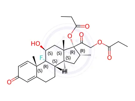 Chemical structure of Dexamethasone Dipropionate