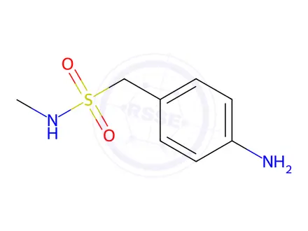 Chemical structure of 4-Amino-N-methyl-α-toluenesulfonamide