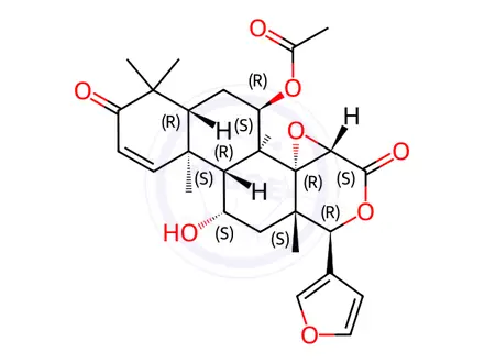 Chemical structure of Nomilin Impurity 129
