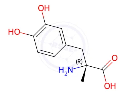 Chemical structure of Methyldopa EP Impurity D