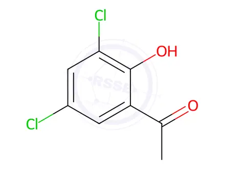 Chemical structure of 3',5'-Dichloro-2’-hydroxyacetophenone