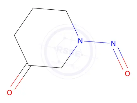 Chemical structure of 1-Nitrosopiperidin-3-one