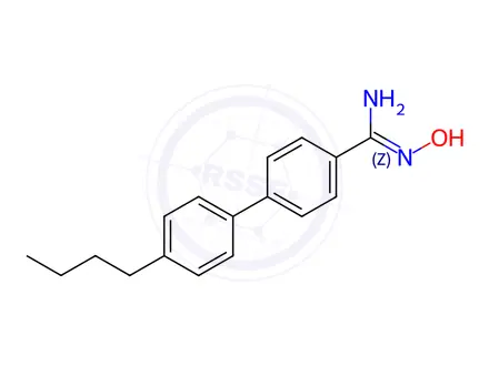 Chemical structure of 4'-Butyl-N-hydroxy-[1,1'-biphenyl]-4-carboximidamide