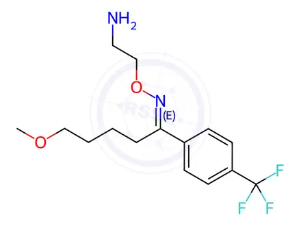 Chemical structure of Fluvoxamine