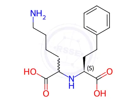 Chemical structure of CPP Lisinopril Impurity