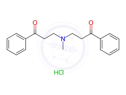 Chemical structure of Fluoxetine Impurity 7 (HCl)