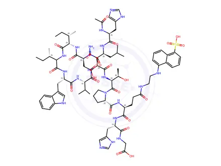 Chemical structure of endothelin converting enzyme substrate