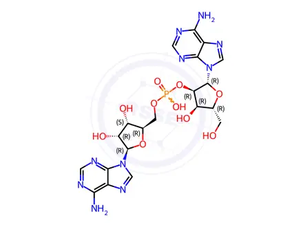Chemical structure of Adenosine Impurity 152