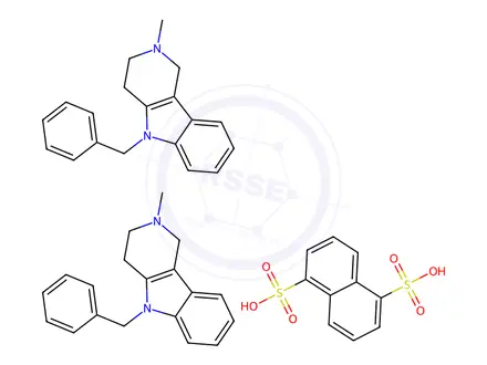 Chemical structure of Mebhydrolin Napadisilate