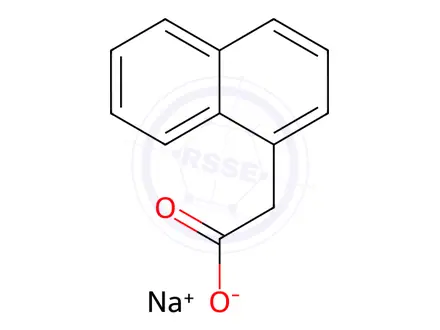 Chemical structure of Sodium Naphthalene-1-acetate