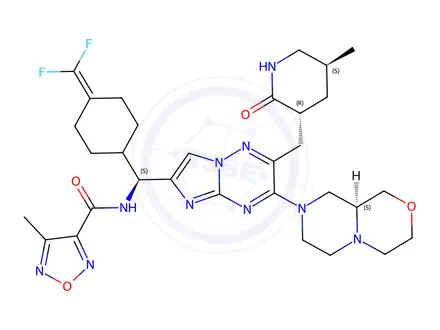 Chemical structure of BMS 754807 Impurity 62