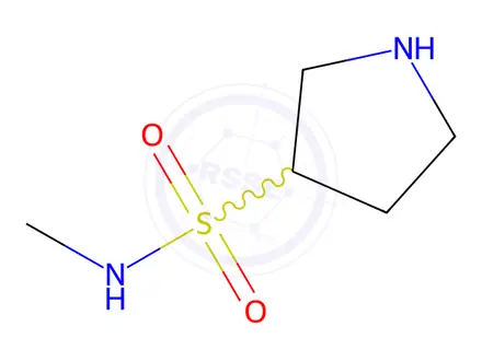 Chemical structure of n-Methylpyrrolidine-3-sulfonamide
