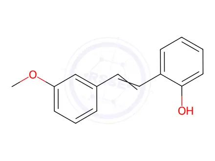 Chemical structure of 2-[2-(3-Methoxyphenyl)ethenyl]phenol