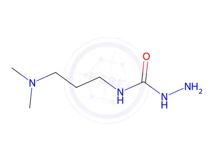 Chemical structure of Hydrazinecarboxamide, N-[3-(dimethylamino)propyl]-