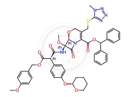 Chemical structure of Latamoxef Impurity 109