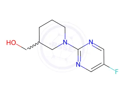 Chemical structure of (1-(5-Fluoropyrimidin-2-yl)piperidin-3-yl)methanol