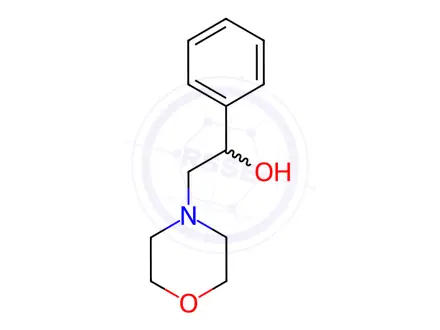 Chemical structure of 2-morpholin-4-yl-1-phenylethanol
