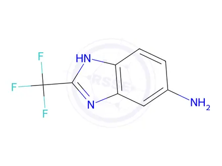 Chemical structure of 2-(Trifluoromethyl)-1H-benzimidazol-5-amine dihydrochloride