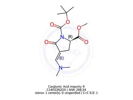 Chemical structure of Carglumic acid Impurity 21