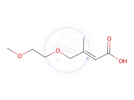 Chemical structure of 4-(2-Methoxyethoxy)-3-methylbut-2-enoic acid