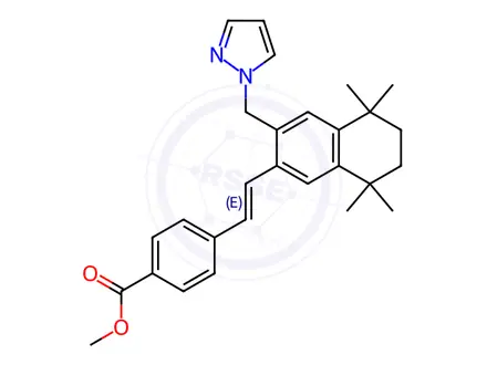 Chemical structure of Palovarotene Impurity 13