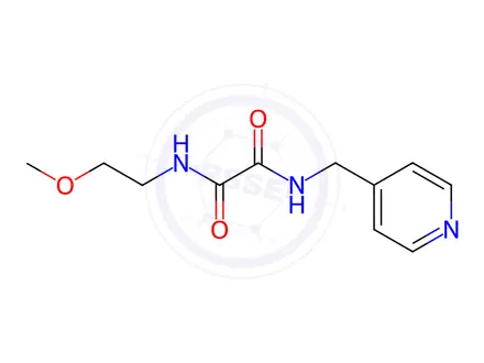 Chemical structure of N1-(2-Methoxyethyl)-N2-(pyridin-4-ylmethyl)oxalamide