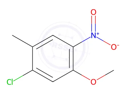 Chemical structure of 1-Chloro-5-methoxy-2-methyl-4-nitrobenzene