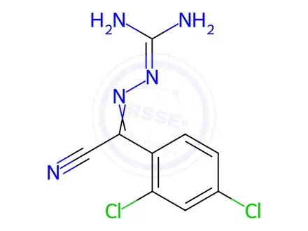 Chemical structure of Lamotrigine Impurity 55
