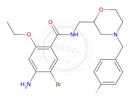 Chemical structure of Mosapride Impurity 22