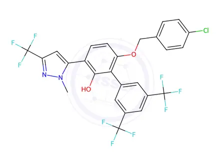 Chemical structure of MYCi361