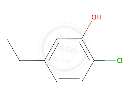 Chemical structure of 2-Chloro-5-ethylphenol