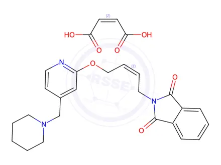 Chemical structure of Lafutidine Impurity 6