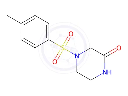 Chemical structure of 4-tosylpiperazin-2-one