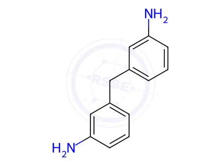 Chemical structure of 3,3`-Methylenedianiline