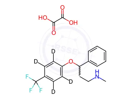 Chemical structure of Fluoxetine Impurity 59