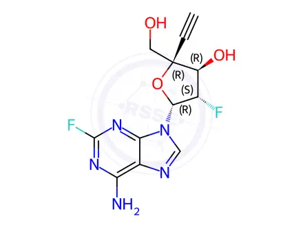 Chemical structure of Clofarabine Impurity 45