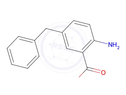 Chemical structure of 2-Amino-5-benzylbenzoic Acid