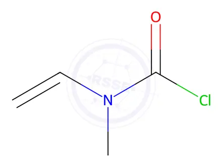 Chemical structure of Methyl(vinyl)carbamic chloride