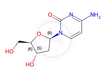Chemical structure of 2′-Deoxycytidine