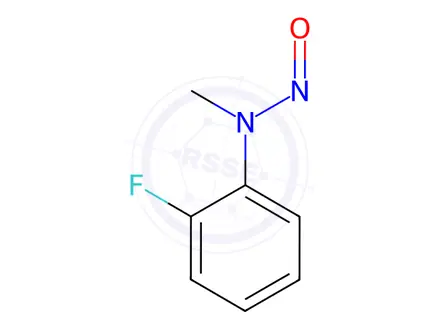 Chemical structure of (2-Fluorophenyl)methylnitrosamine