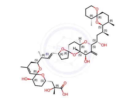 Chemical structure of Dinophysistoxin-1