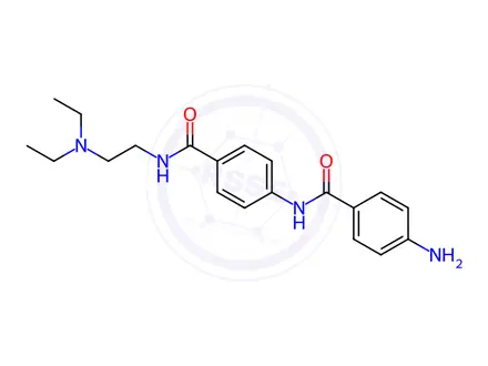 Chemical structure of Procainamide Impurity 1