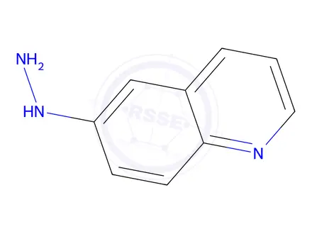 Chemical structure of 6-Hydrazinylquinoline 2HCl