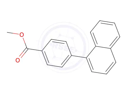 Chemical structure of Methyl 4-(Naphthalen-1-yl)benzoate