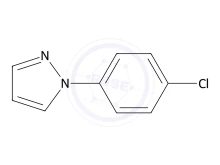 Chemical structure of 1-(4-Chlorophenyl)-1H-pyrazole