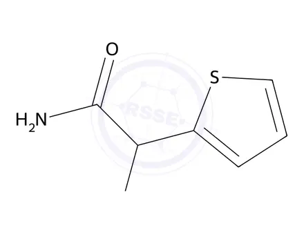 Chemical structure of 2-Amino-2-(thiophen-2-yl)acetamide