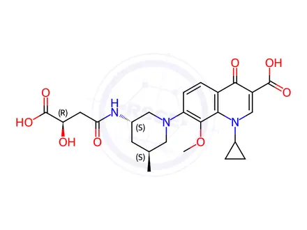 Chemical structure of Nemonoxacin Impurity 124