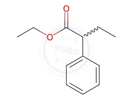 Chemical structure of Ethyl 2-Phenylbutanoate
