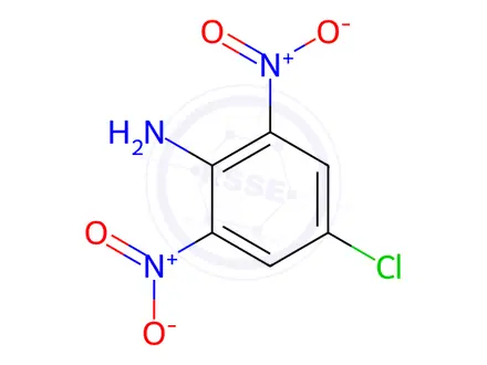 Chemical structure of 4-Chloro-2,6-dinitroaniline