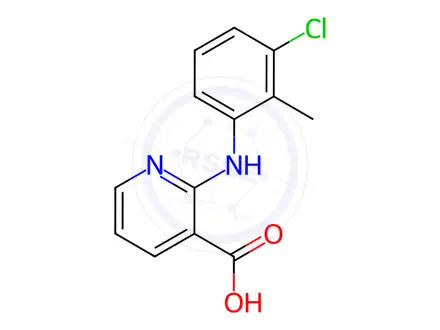 Chemical structure of Clonixin